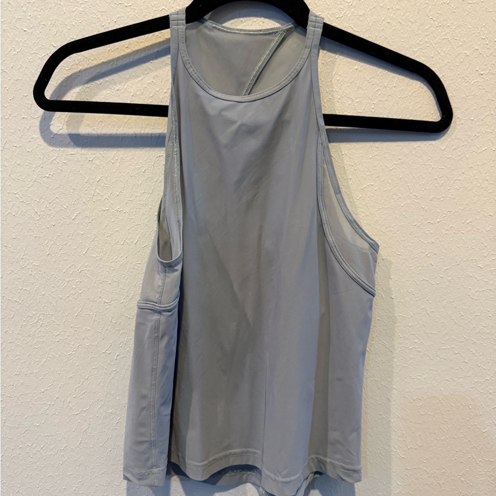 Lululemon Athletica Light Gray Tank Top